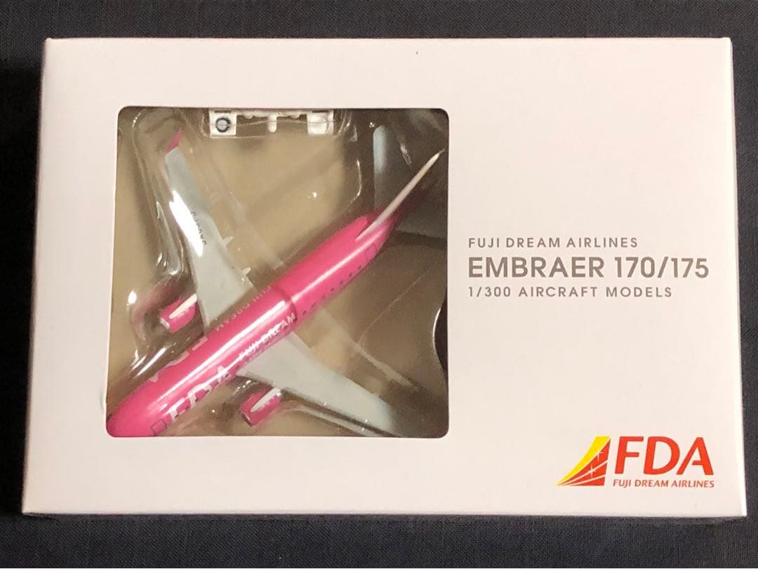 1/300 FDAフジドリームエアライン エンブラエル１号機〜10号機セット