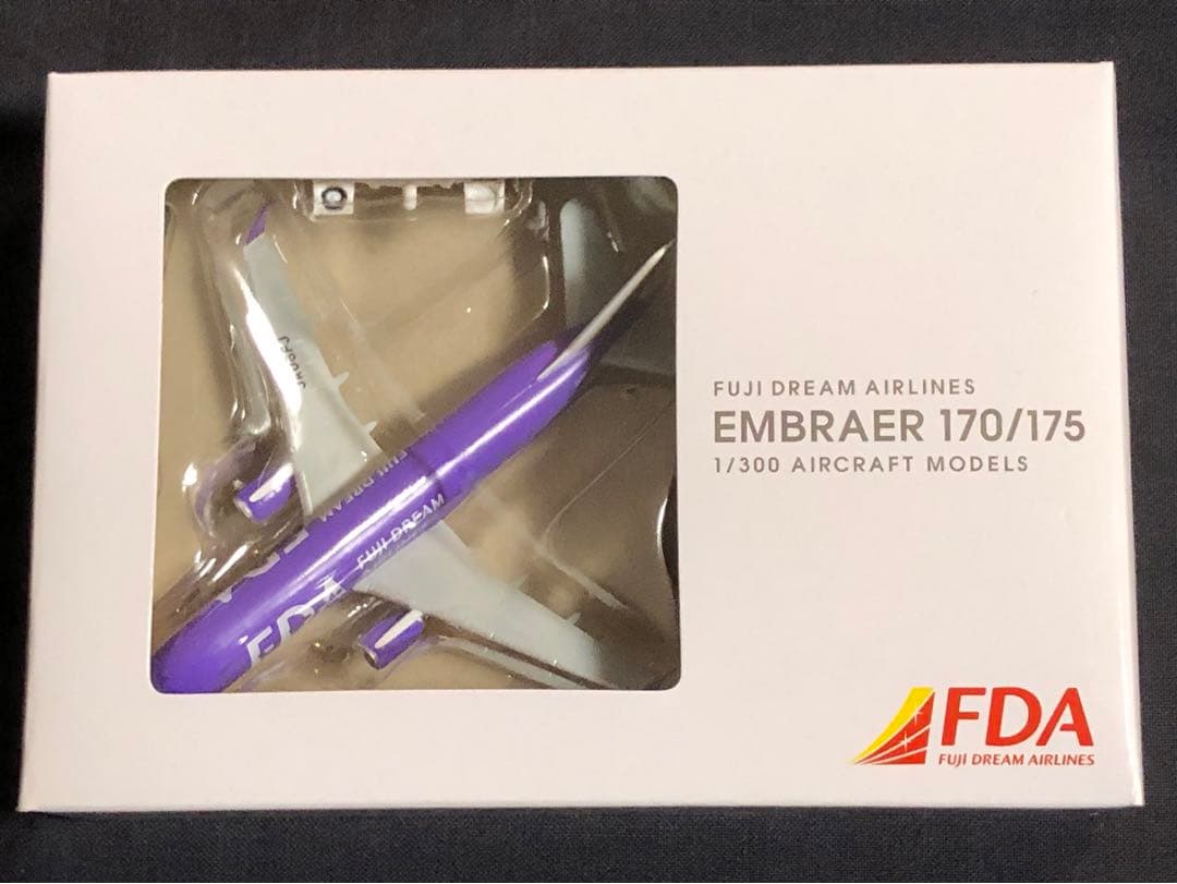 1/300 FDAフジドリームエアライン エンブラエル１号機〜10号機セット