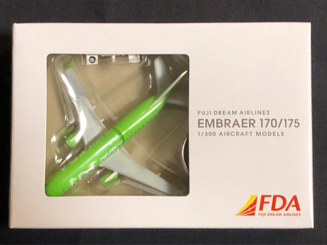 1/300 FDAフジドリームエアライン エンブラエル１号機〜10号機セット