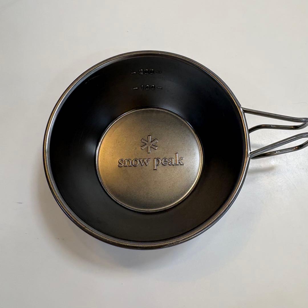 スノーピーク　雪峰祭限定　シエラカップ　ブラックカラー　FES-021