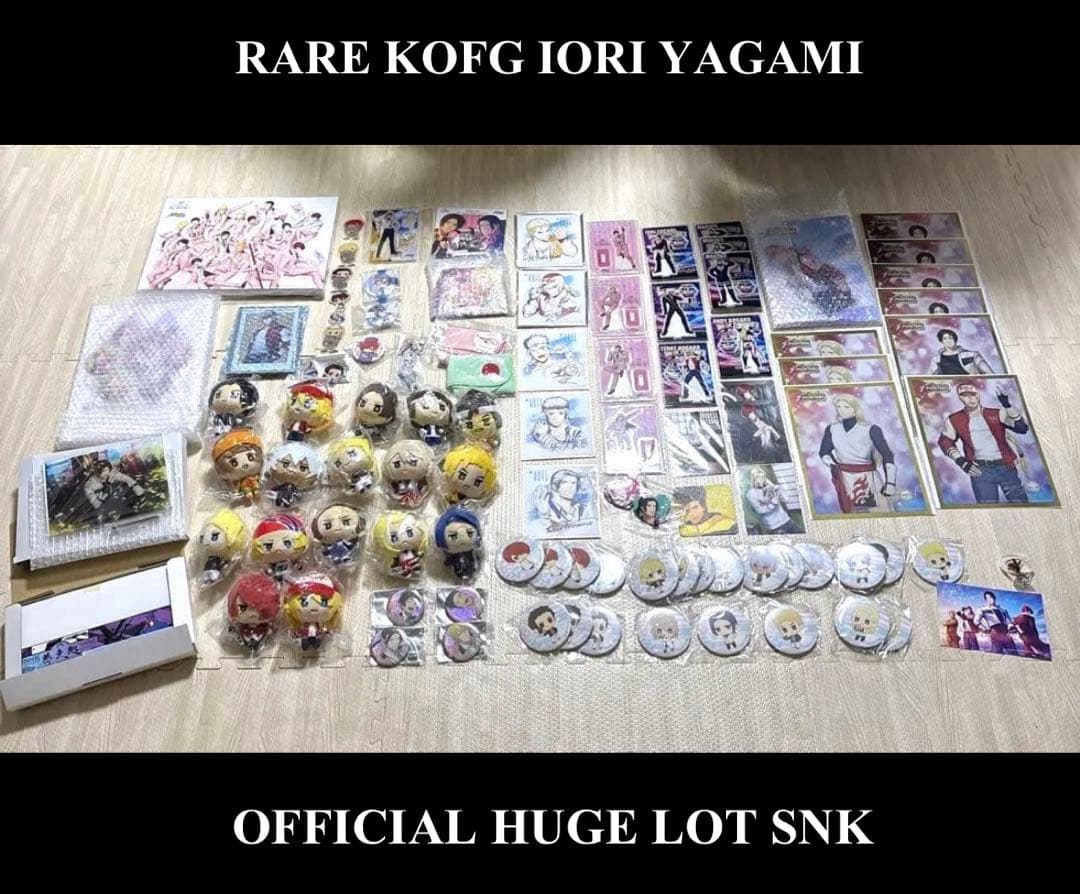 KOFG 超希少グッズ大量まとめ売り 八神庵 蕎麦 アクスタ 缶バッジ