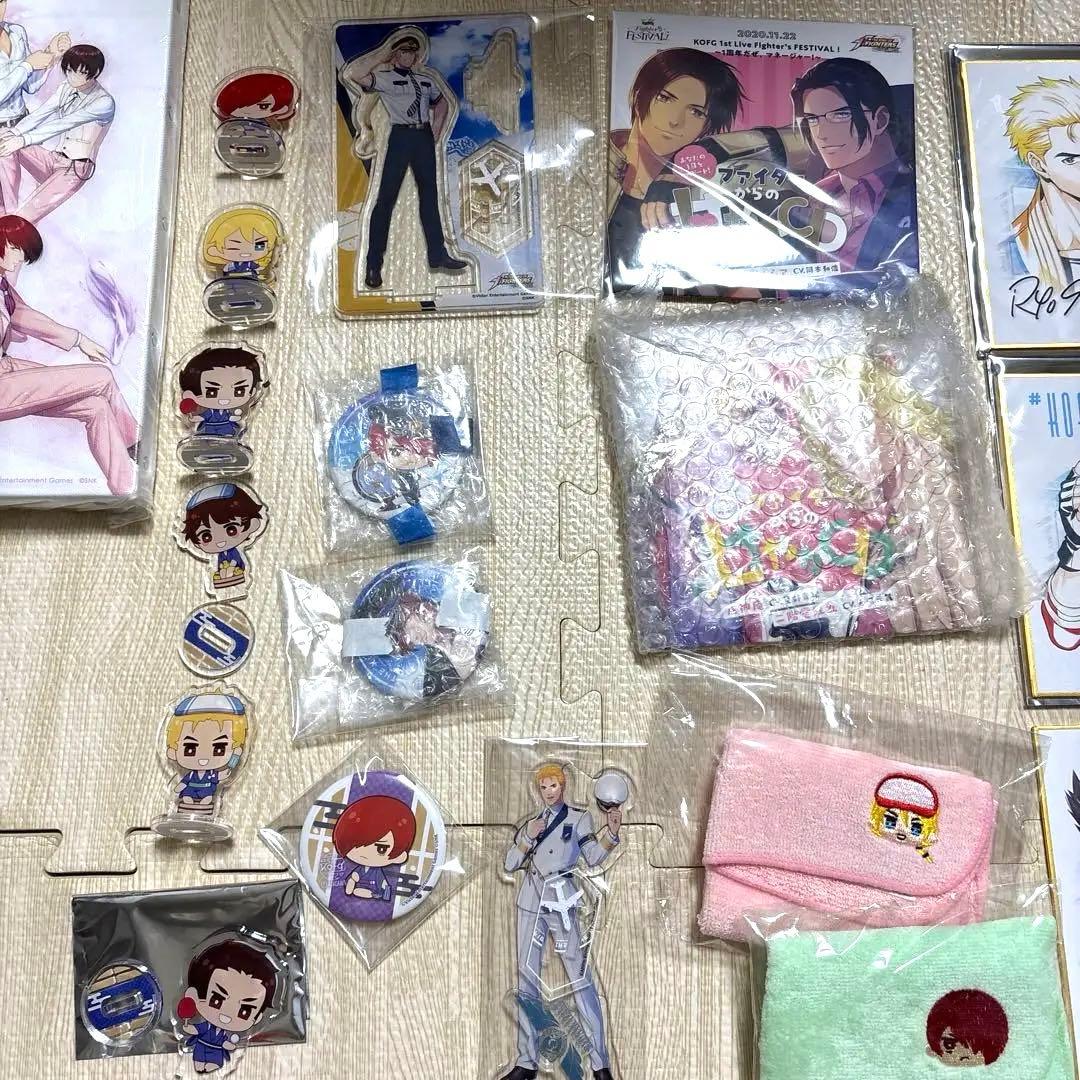KOFG 超希少グッズ大量まとめ売り 八神庵 蕎麦 アクスタ 缶バッジ