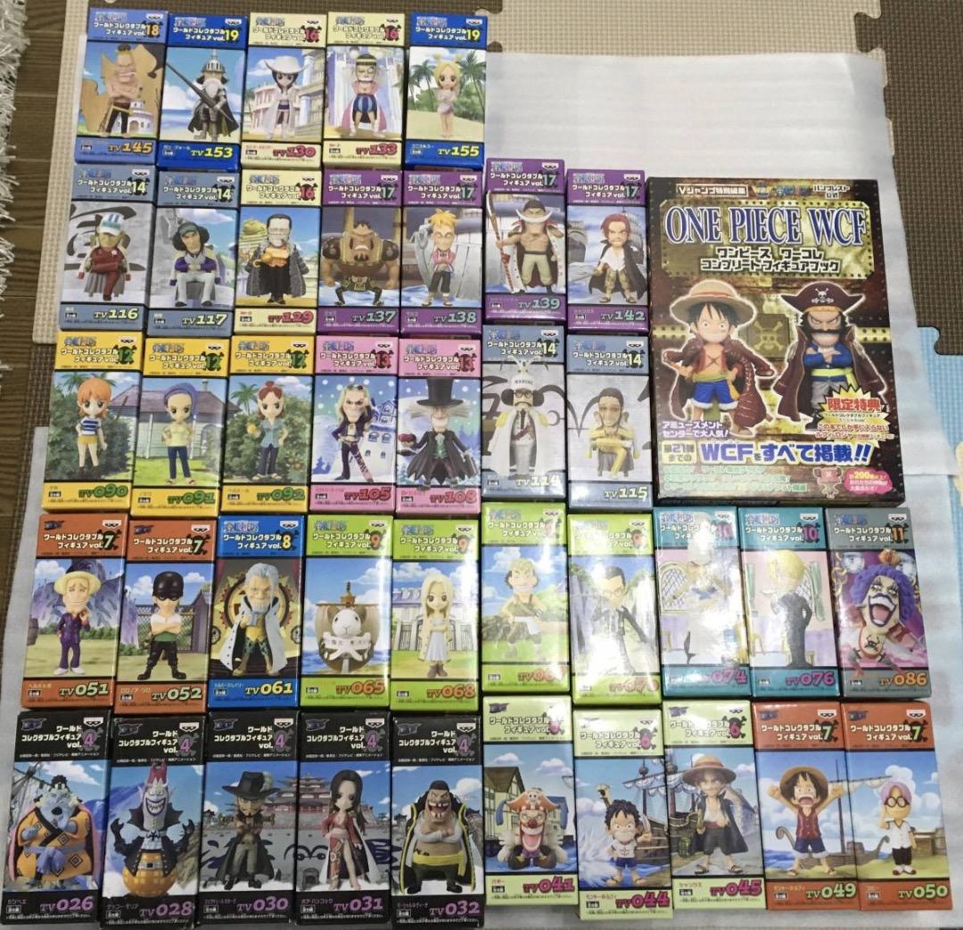 ワールドコレクタブル ワンピース 42体 メリー号 ミホーク  ワーコレ