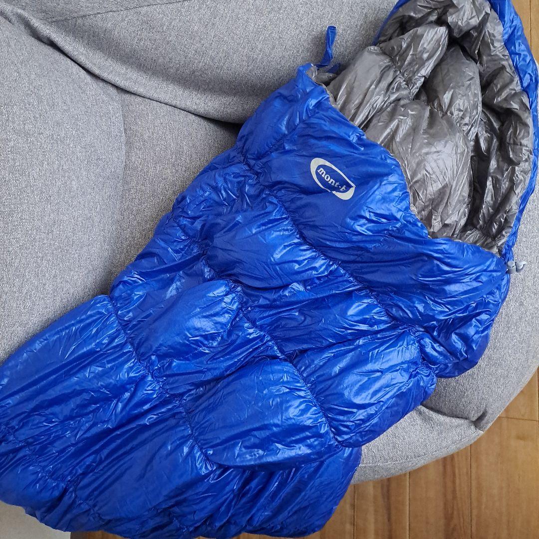 mont-bell正規品　モンベルダウンハガー寝袋試着のみ　保管収納袋無し