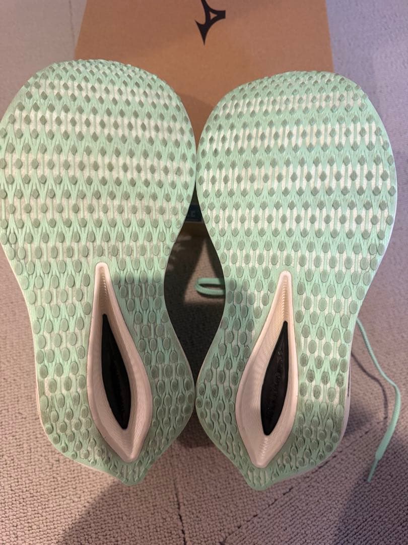 ウエーブリベリオンプロ3 MIZUNO グリーン/ブラック 28.0cm