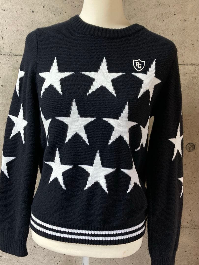 パーリーゲイツ　星セーター