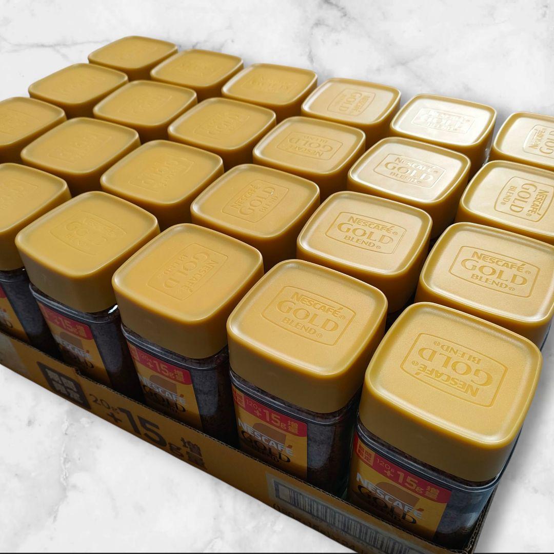 ネスカフェ ゴールドブレンド　120g+15g 　24本セット　増量　新品未開封