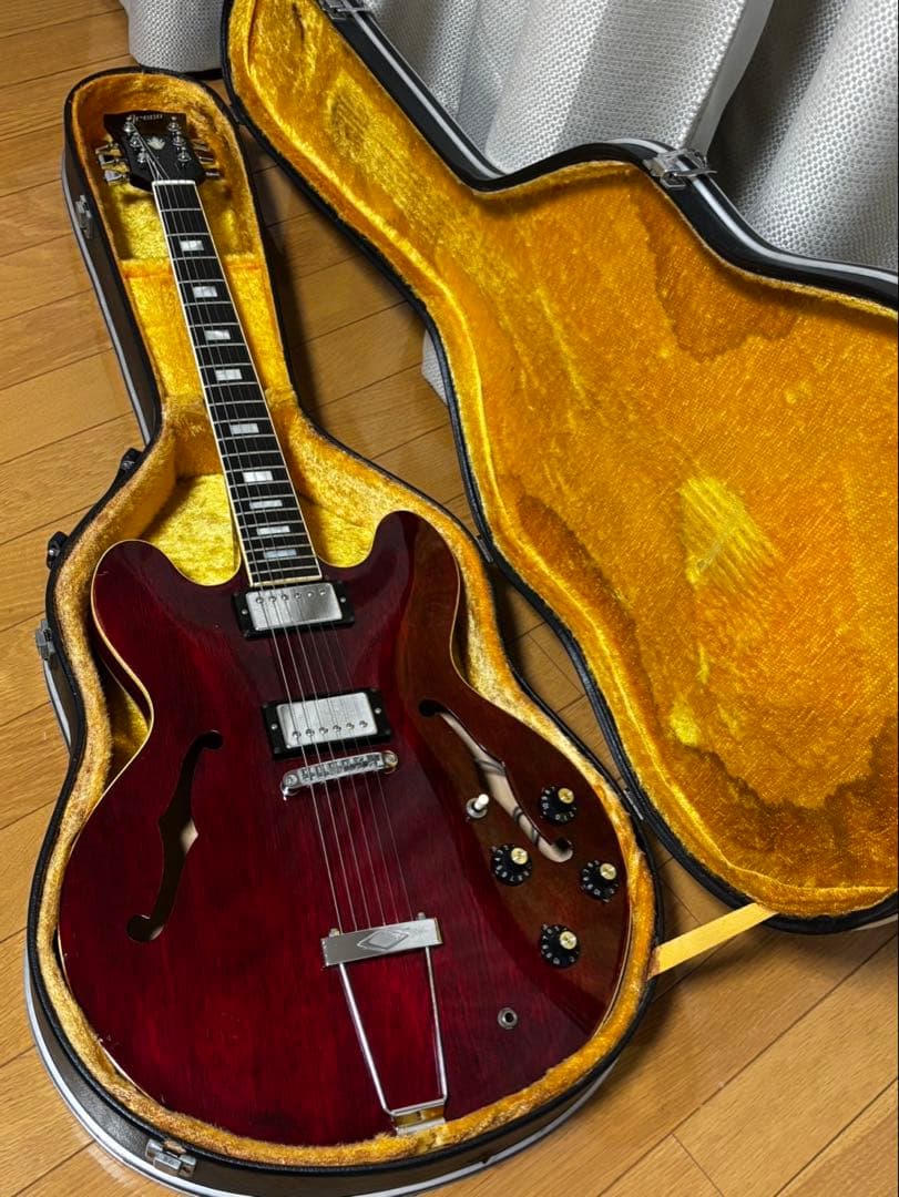 ジャパンヴィンテージGrecoセミアコギターSA-550 1976年製