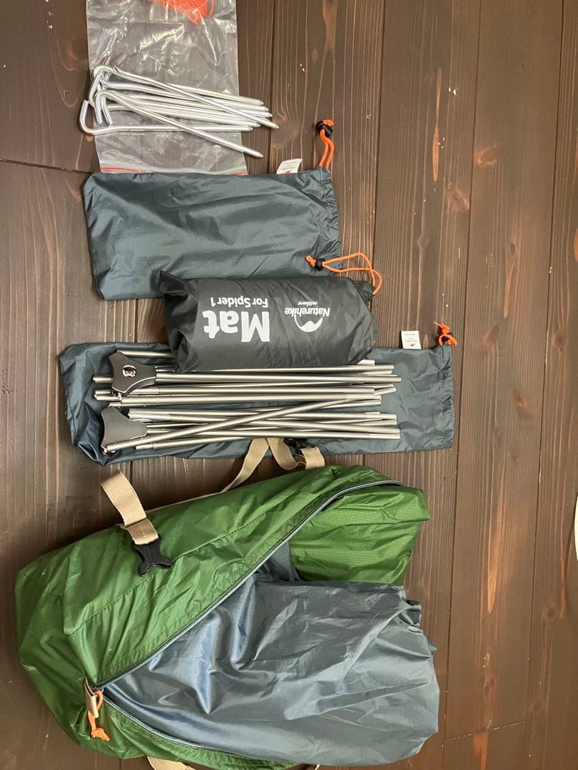 Naturehike 1人用 ソロテント グリーン