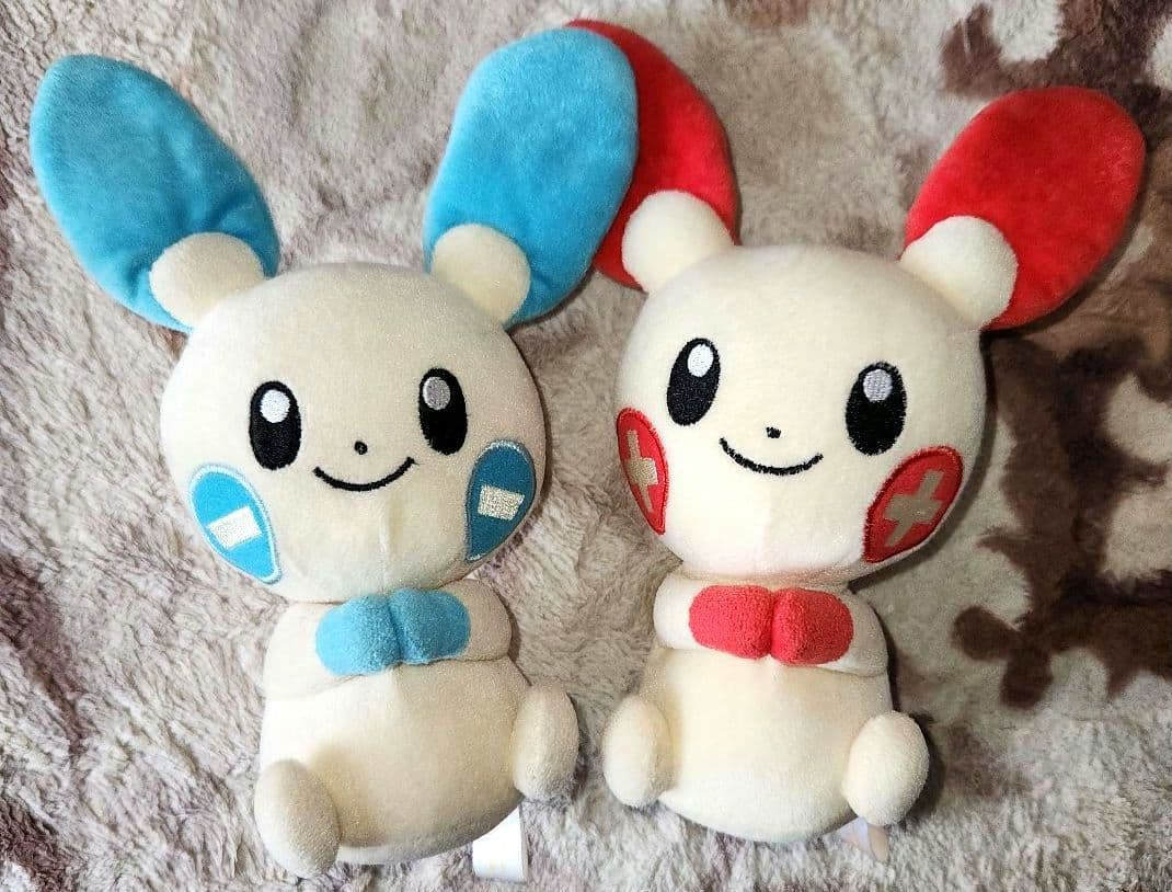 【レア】ポケモン プラスル マイナン ぬいぐるみ ポケセン限定 2005年