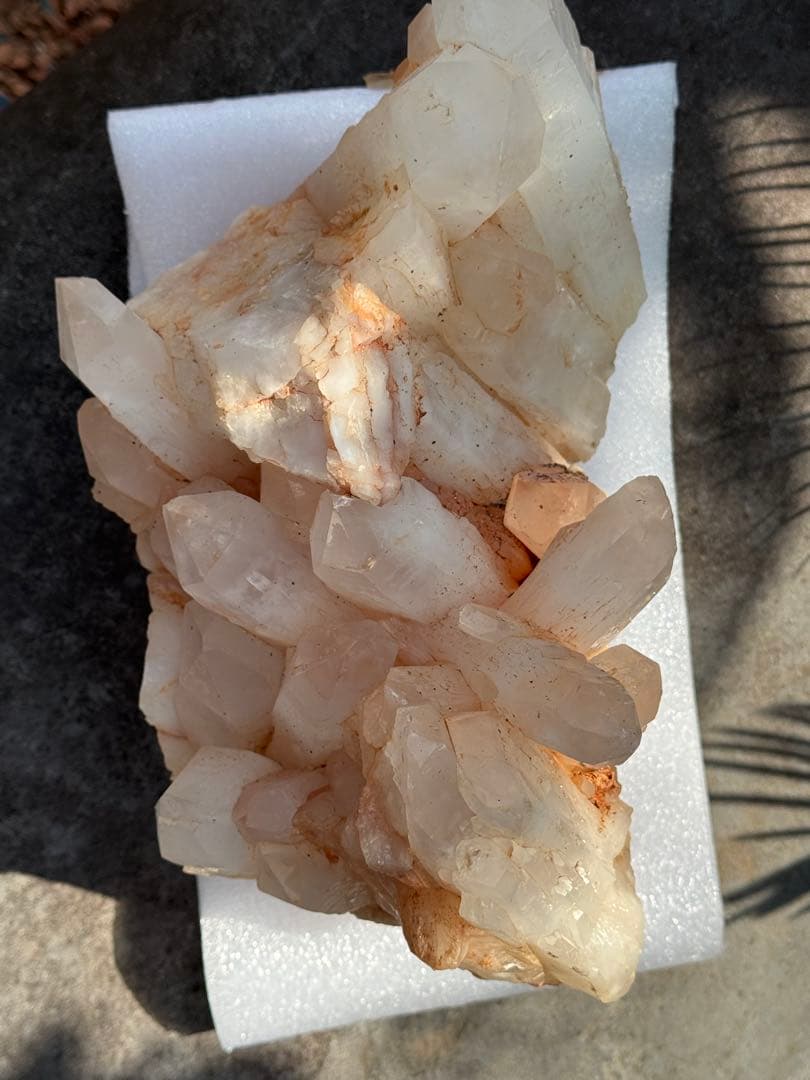 ホワイトクリスタルクラスター　原石