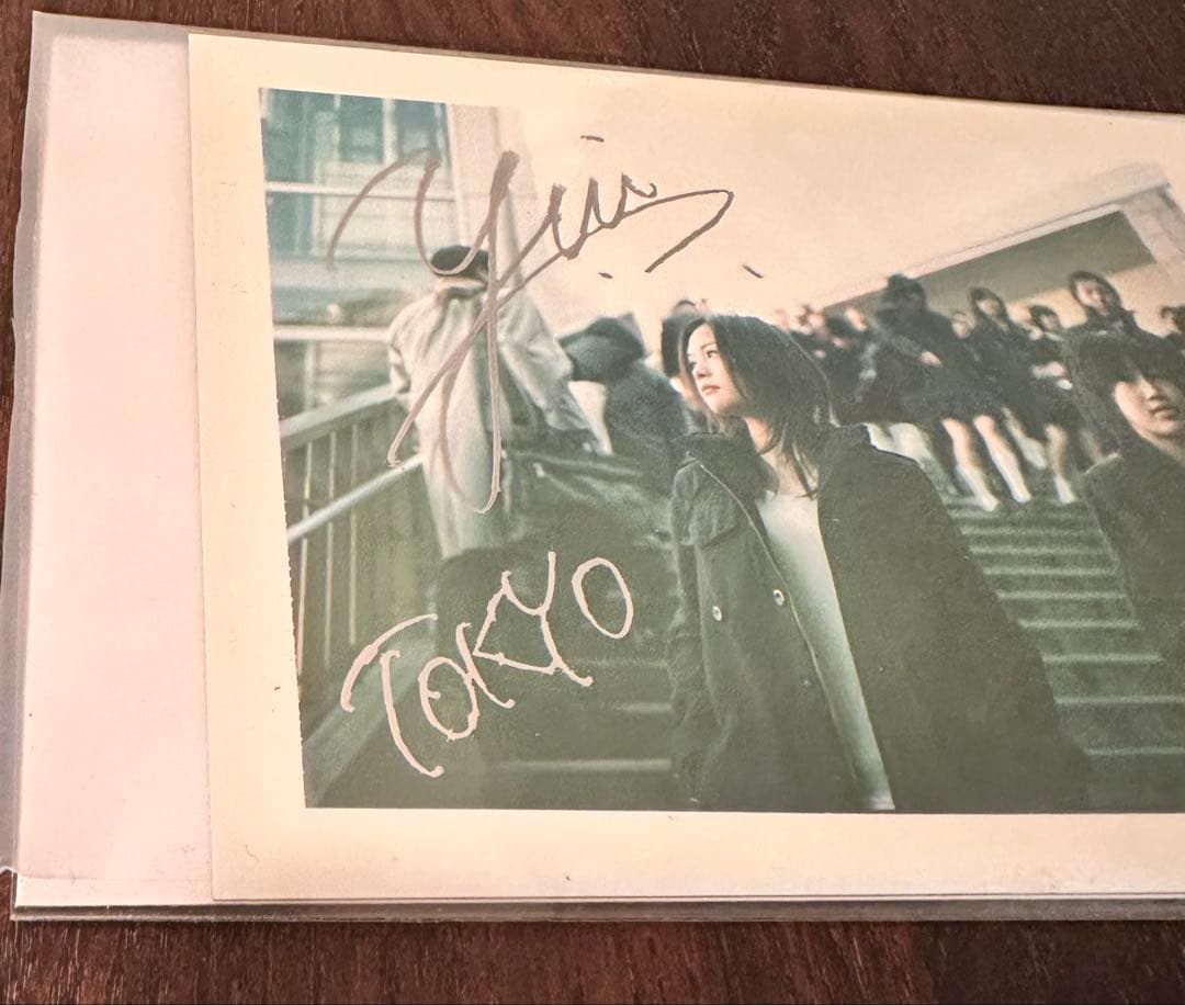 【最終日】YUI 直筆サイン入り生写真