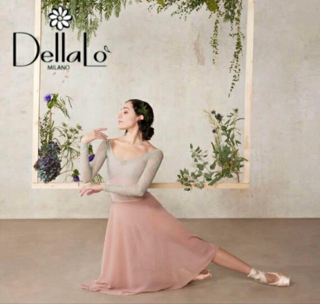 新品同様　値下げ　デラロミラノ　dellalo milano レオタード　L