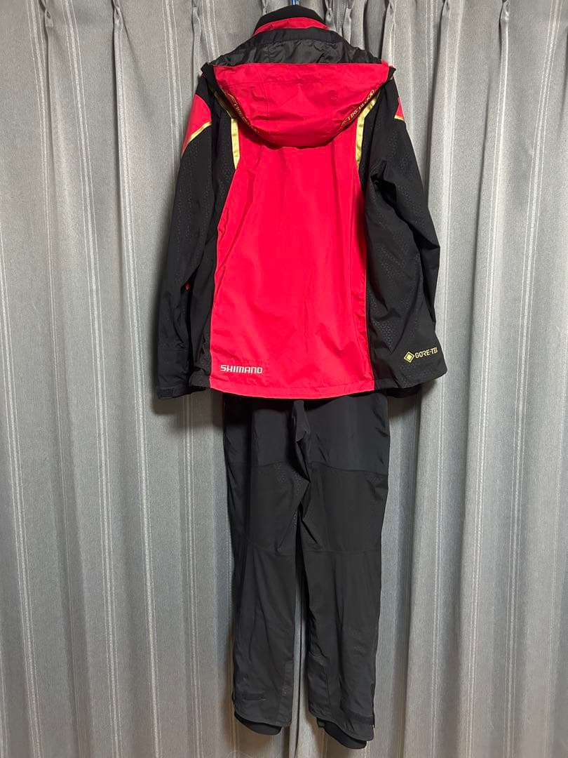 シマノ ゴアテックスプロテクティブスーツ RT-111VブラッドレッドXL
