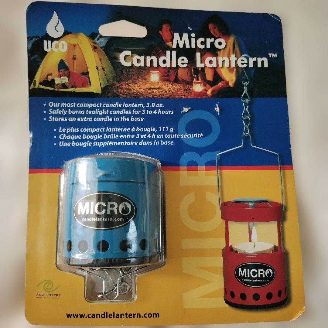 ☆廃盤 希少★ UCO マイクロ キャンドルランタン ブルー 青