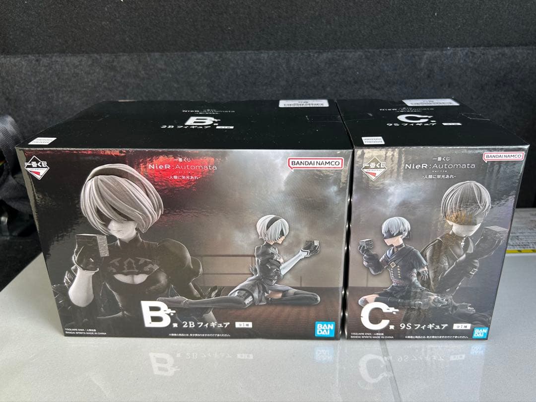 一番くじ Nier ニーアオートマタ B賞C賞 2B 9S フィギュア