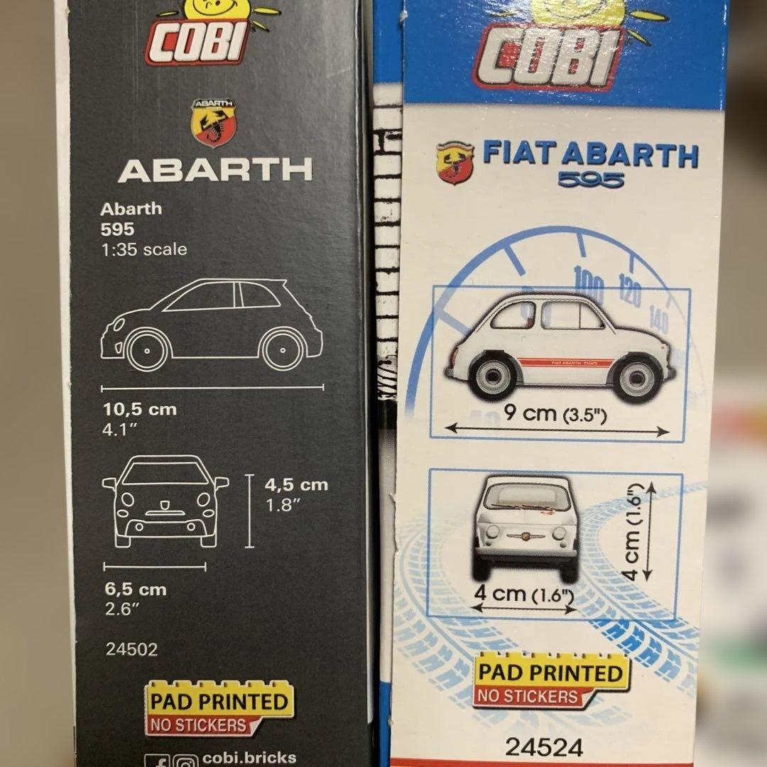 COBI製 アバルト レーシングガレージ 1/35スケール 子供用玩具 未開封