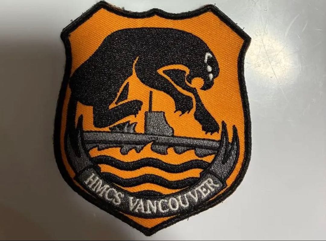 カナダ海軍　バンクーバー　米沿岸警備隊　パッチ　セット