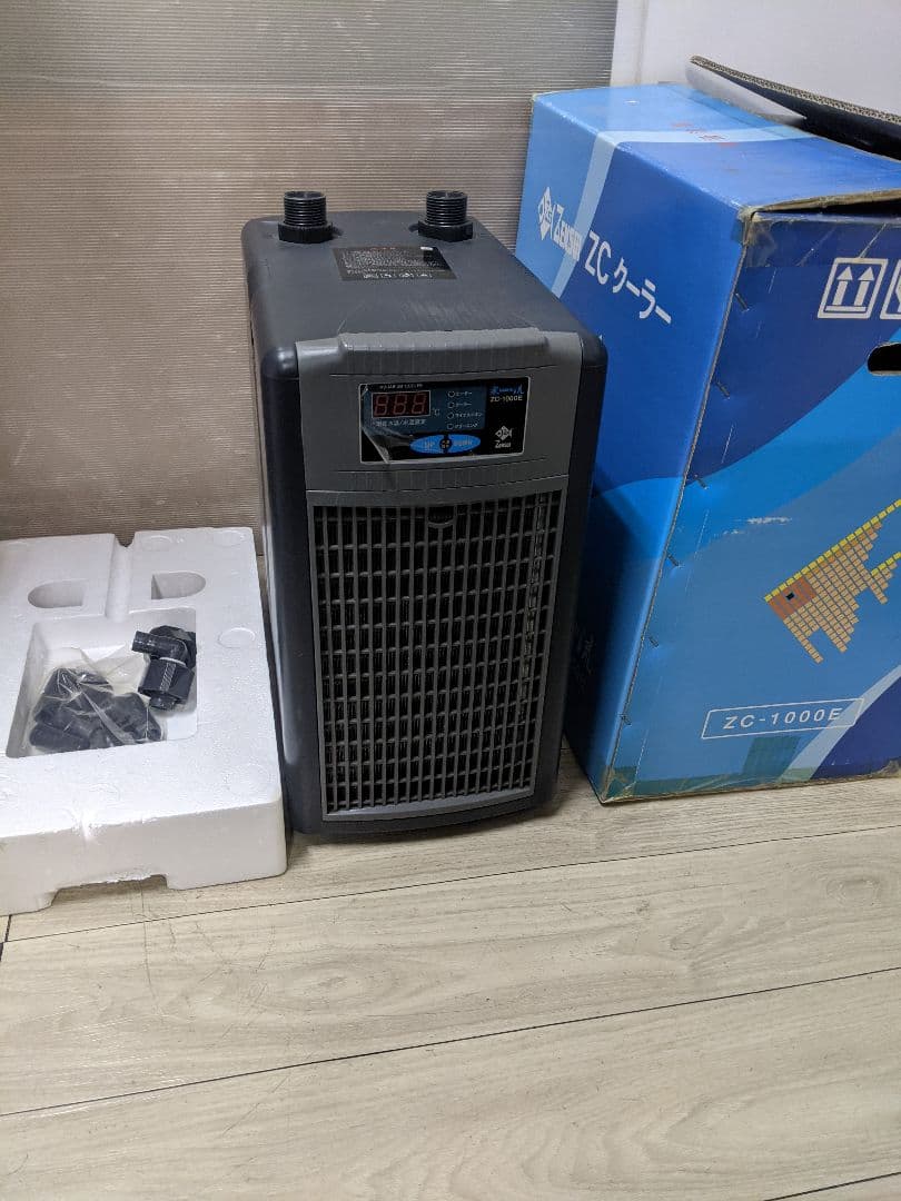 動作保証ゼンスイ ZC-1000E/ 水槽用クーラー 対応水量950L