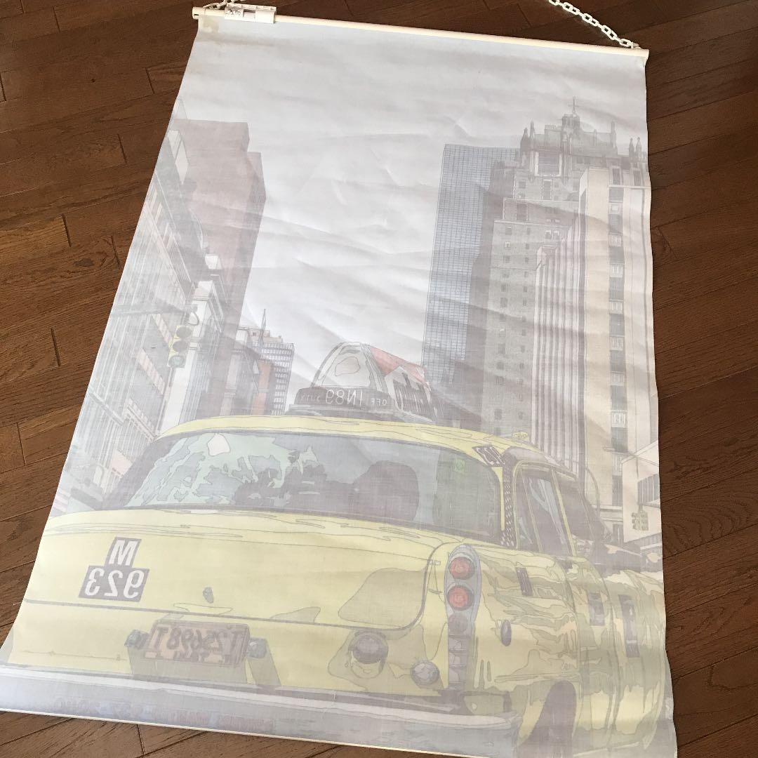 【希少 新品】FIZIN SUZUI 鈴木英人 アート スクリーン 当時モノ