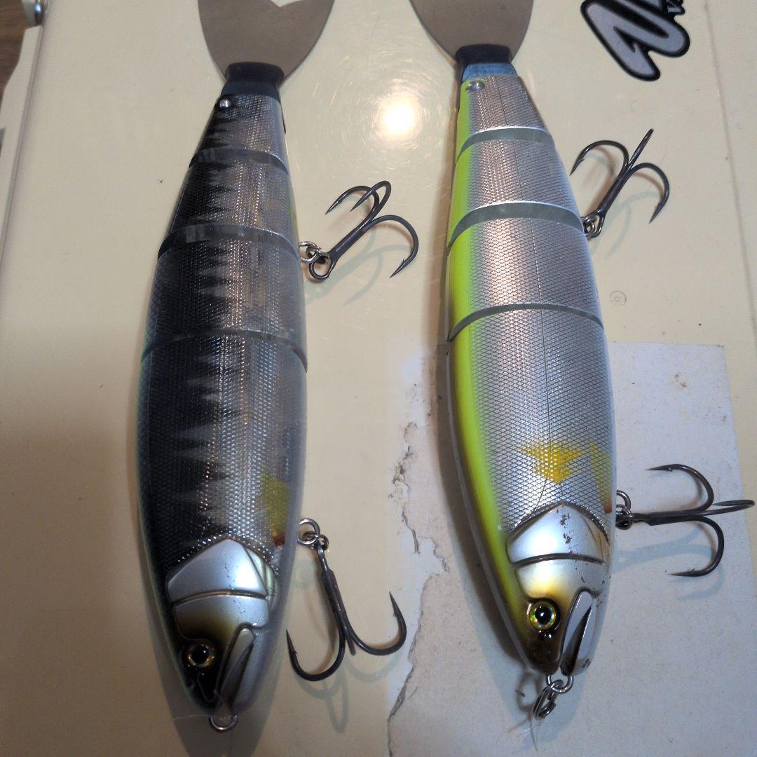 BALAM 245 シルバー/グリーン ビッグベイト　2個セット