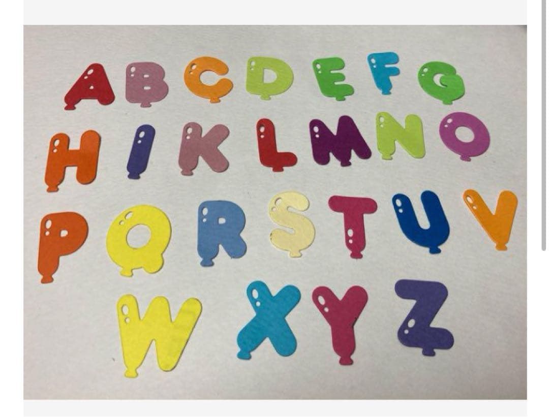 アルバム飾り　アルファベット　オーダー受付中（＾_＾）