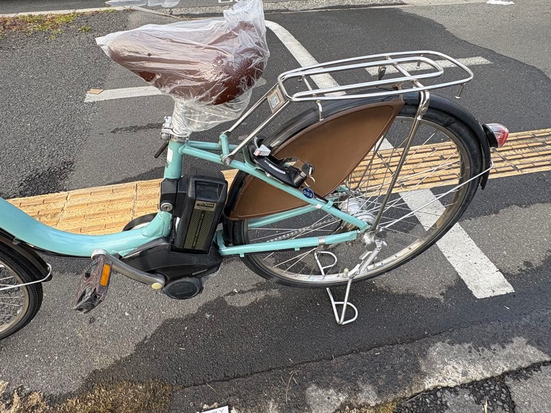 中古ブリヂストン電動アシスト自転車　8.7Ah 大阪　002番