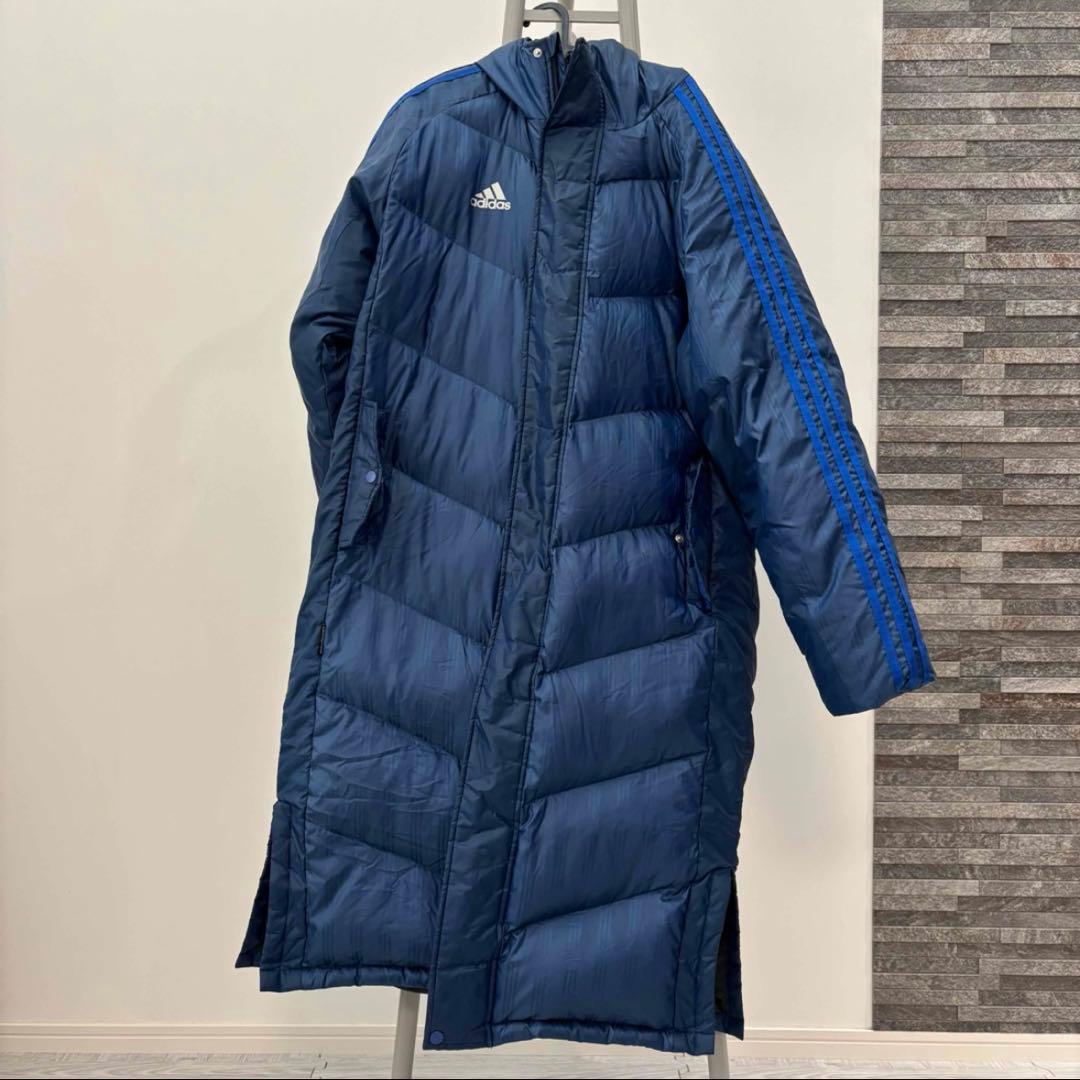 adidas アディダス ベンチコート ダウンコート Oサイズ 大きいサイズ