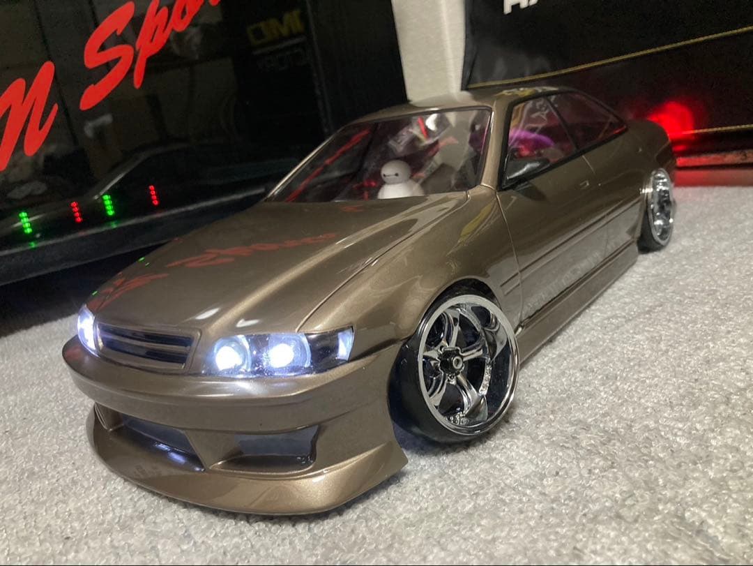 ぴ*ざ様 パンドラRC JZX100 チェイサー BNフルエアロ ラジコン ドリ