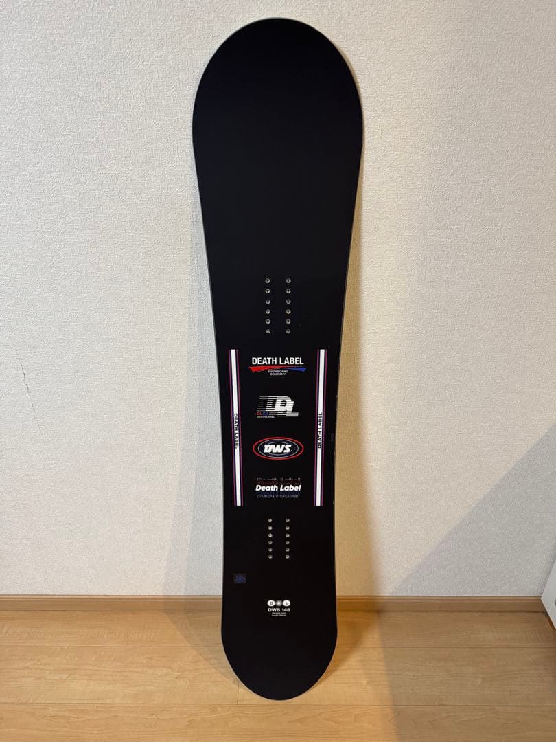 25-26 DEATH LABEL/DWS スノーボード グラトリ148cm