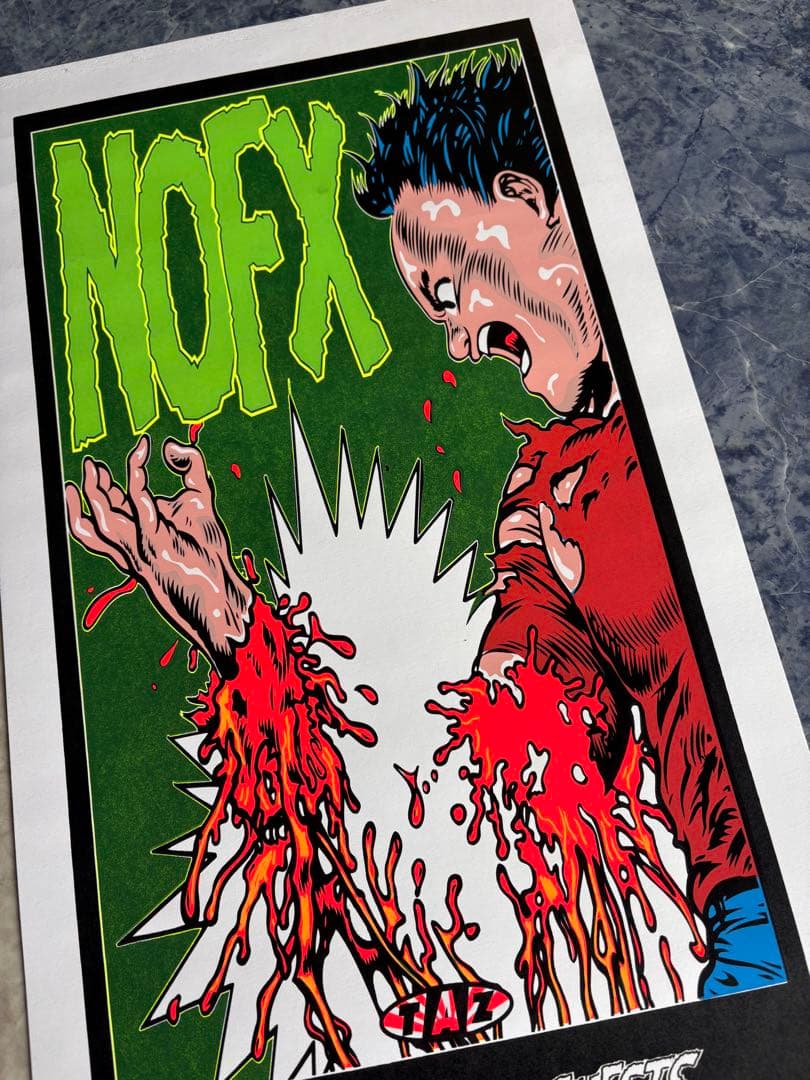ポスター -TAZ- NOFX AKIRA POSTER