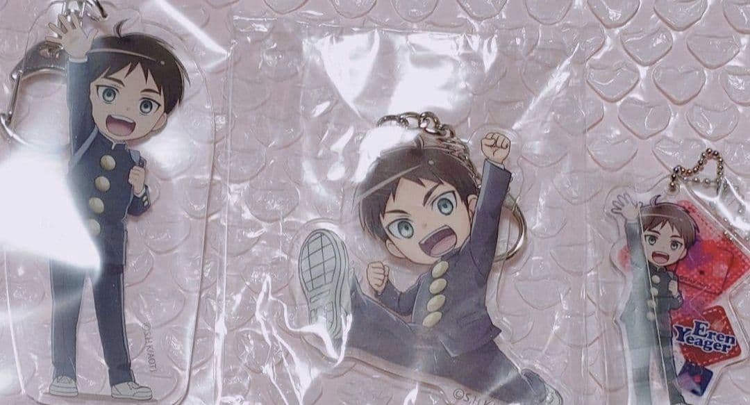 進撃の巨人 エレン 巨人中学校 アクキー attack on titan