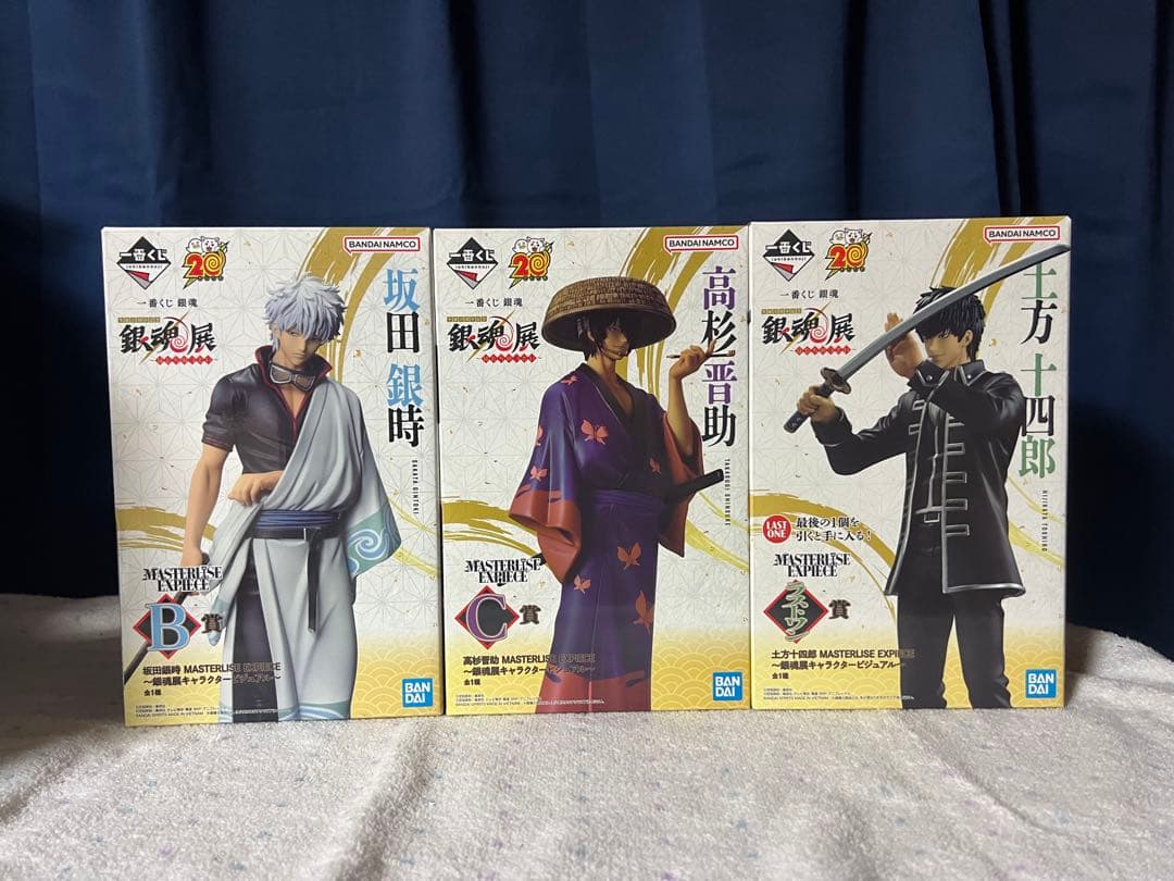 銀魂　一番くじ　フィギュア　銀さん　高杉晋助　土方