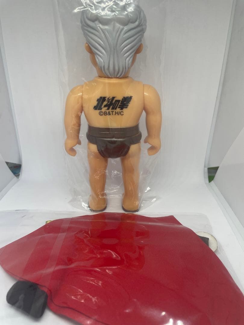 ゴッコ堂 北斗の拳 × 気合田くん 気合田くん ラオウver. ソフビ