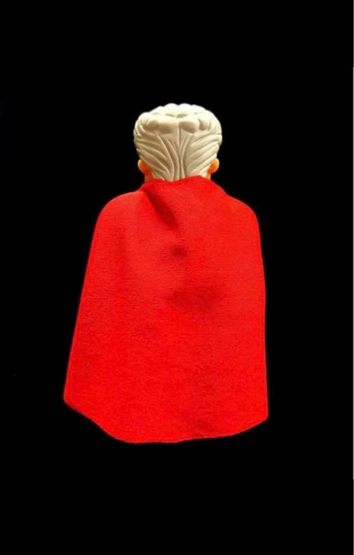 ゴッコ堂 北斗の拳 × 気合田くん 気合田くん ラオウver. ソフビ