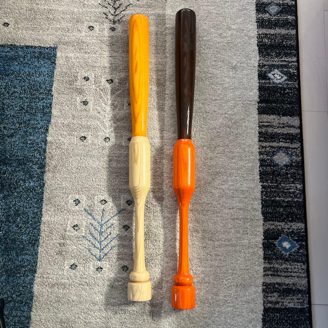 バレルバット　木製トレーニングバット セット　2本　超美品　最終価格