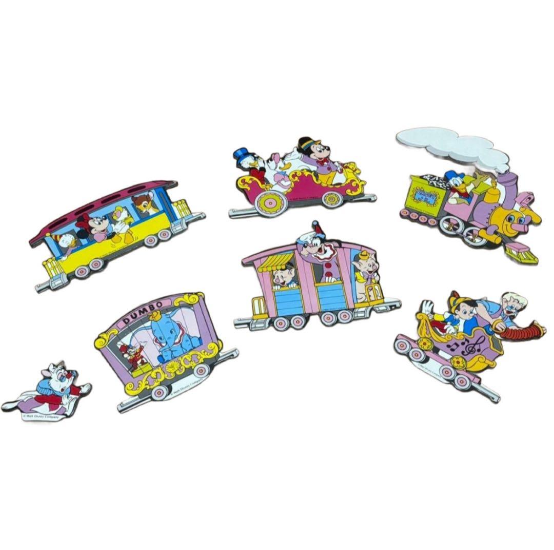【レア】オールドディズニー 希少 壁掛け 列車 7点セット