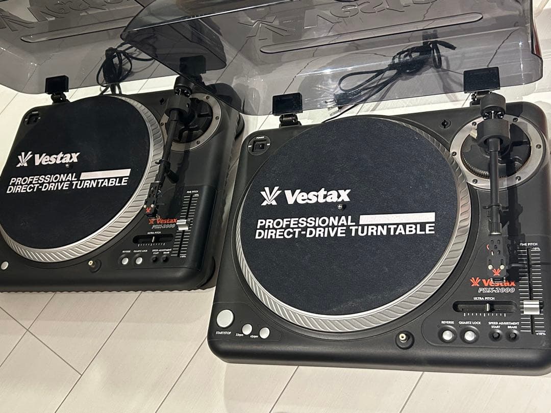 Vestax ターンテーブルPDX-2000 2台セット