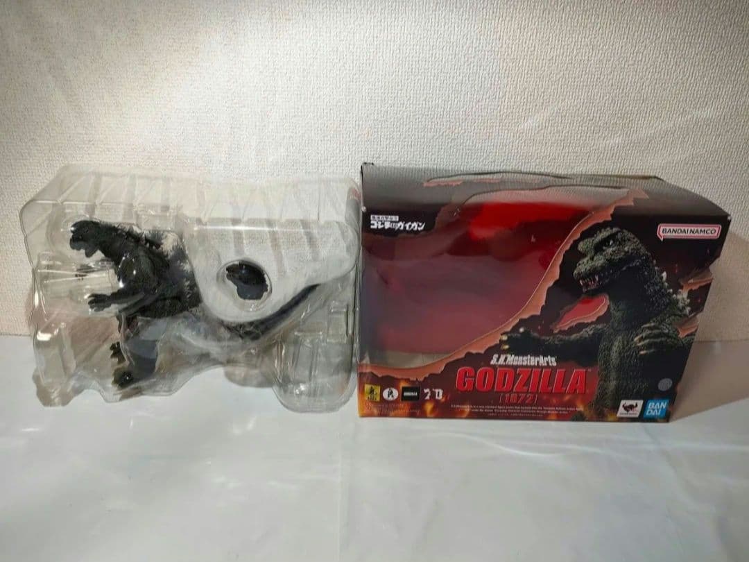 ☆　S.H.MonsterArts　モンスターアーツ　ゴジラフィギュア　1972