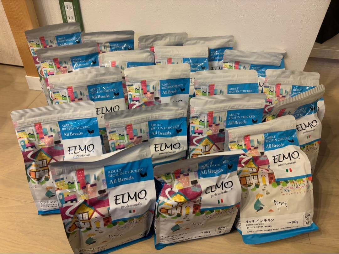 ELMO リッチ イン チキン 800g 20個セット