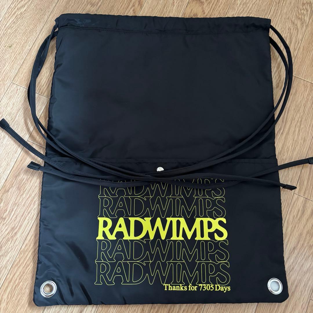 【未使用】RADWIMPS 20th TOURグッズ　あにゅー ナップサック