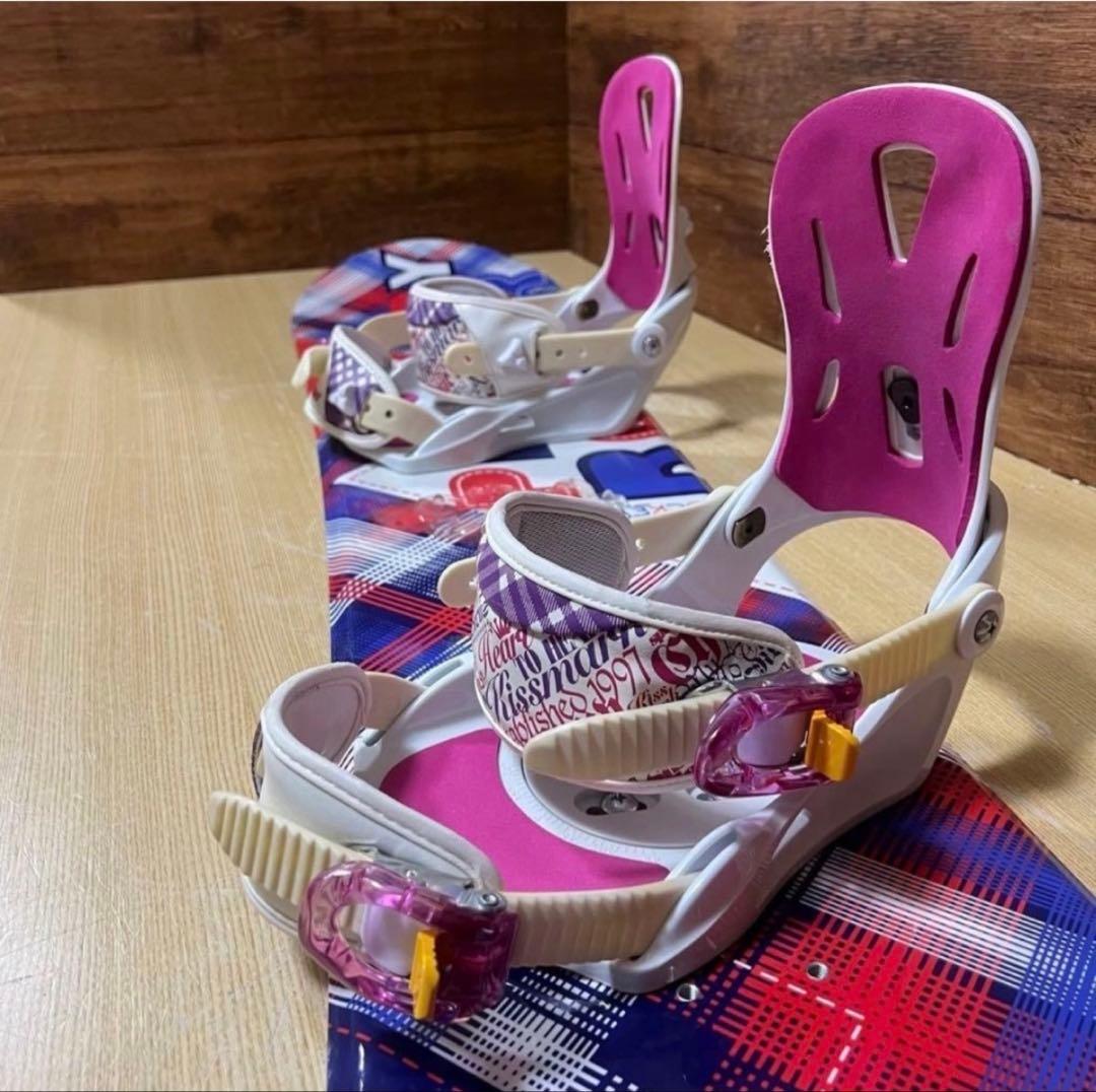 kissmark キスマーク　初心者オススメ　レディース スノーボード3点セット