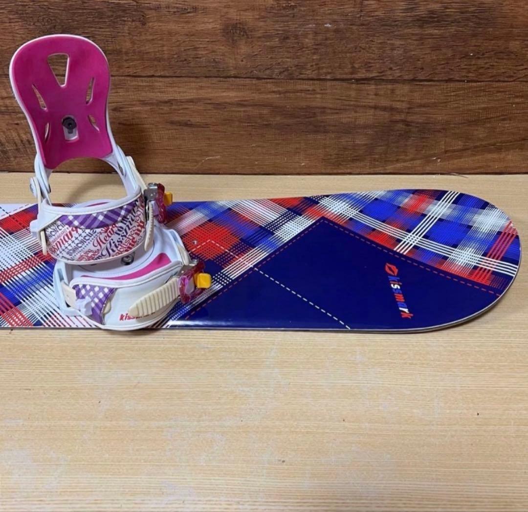 kissmark キスマーク　初心者オススメ　レディース スノーボード3点セット