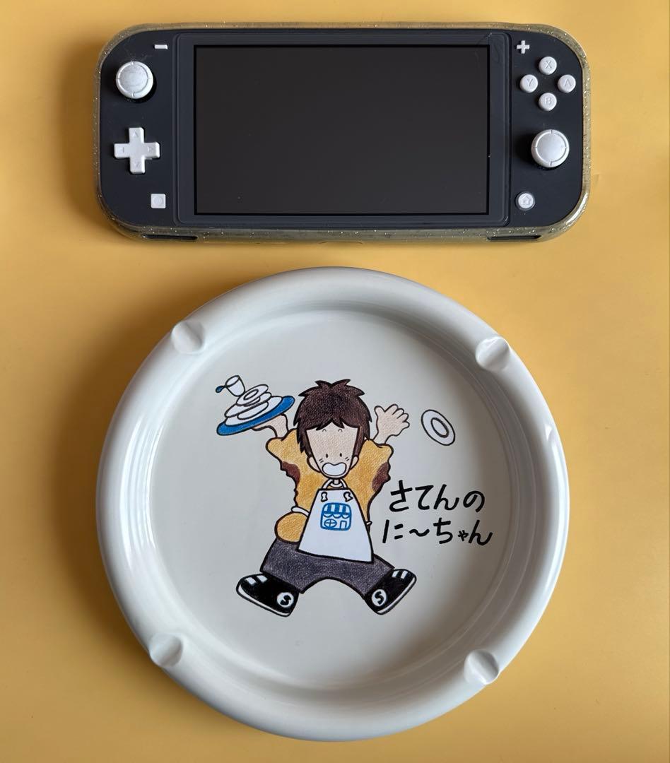 新品 さてんのにーちゃん 灰皿 トレイ ファンシー レトロ