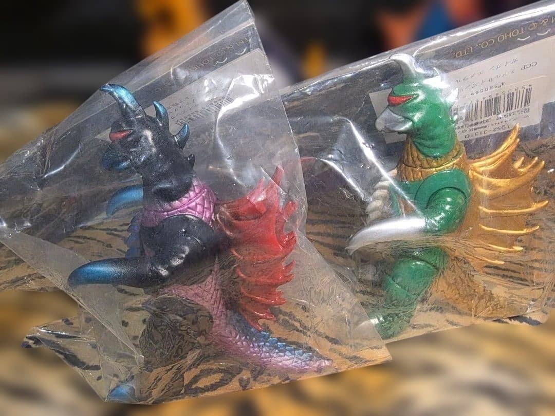 未開封品 CCP ガイガン 怪獣 フィギュアセット ミドルサイズ 2体セット