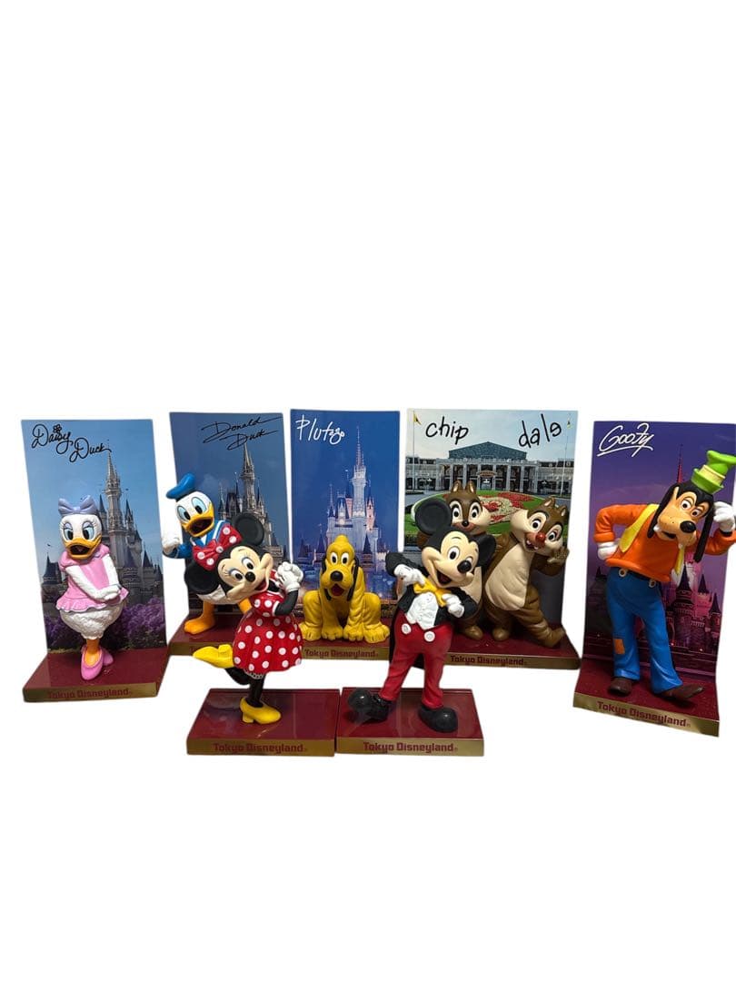 ディズニーパーク限定 ミッキー ミニー フィギュアセット