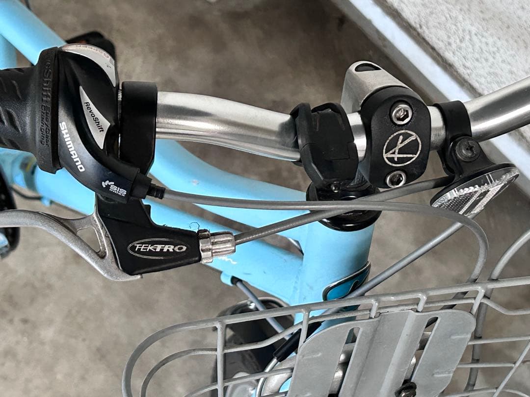 子供用自転車20インチ水色