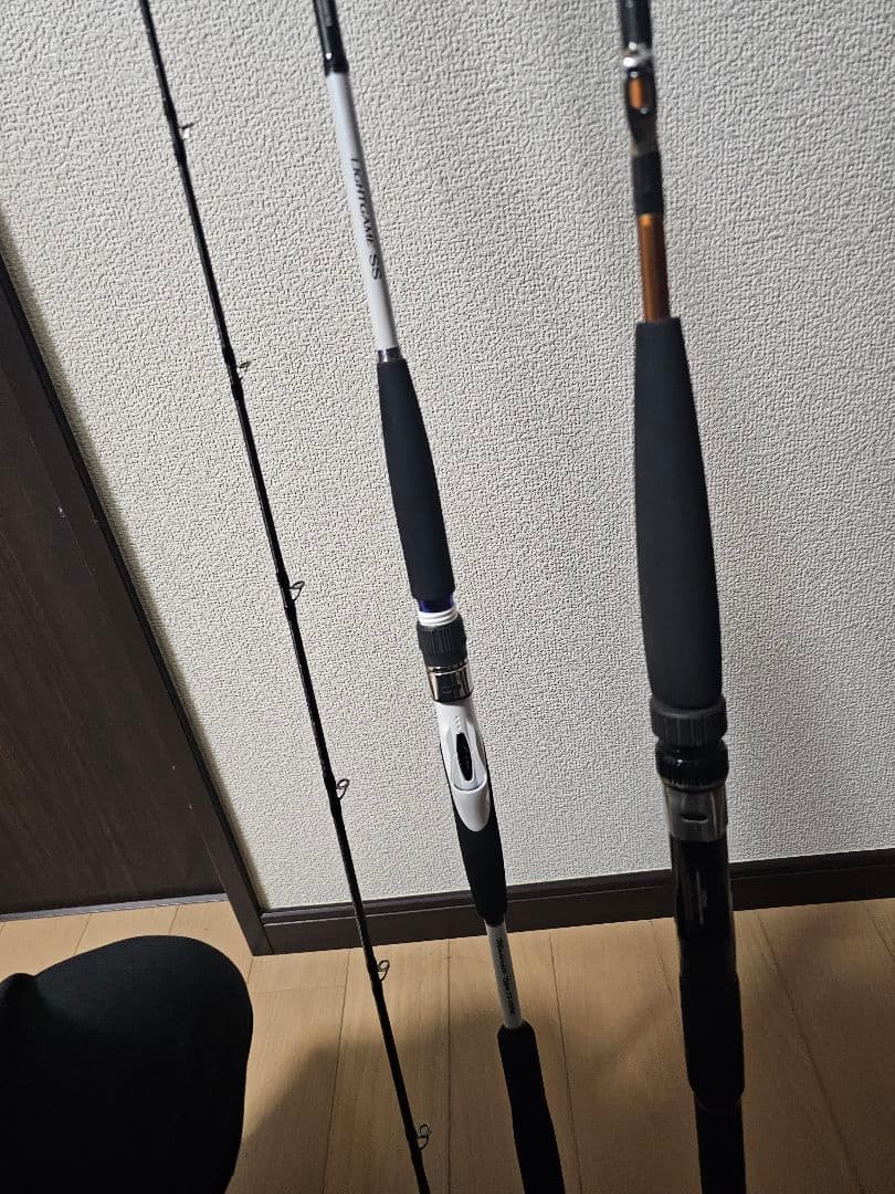 シマノ　ライトゲームモデラート 73 H255 ダイワ リーディングX サソイ