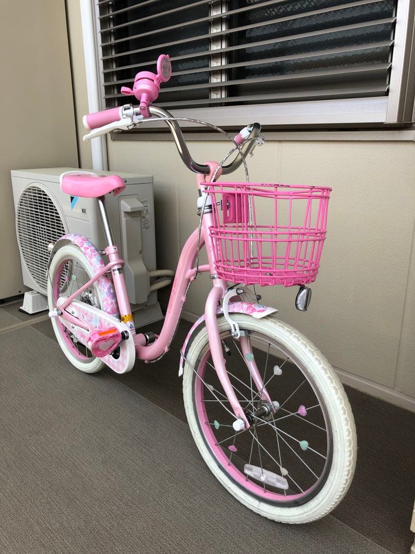 メゾピアノ　自転車　18インチ　中古　☆引取限定