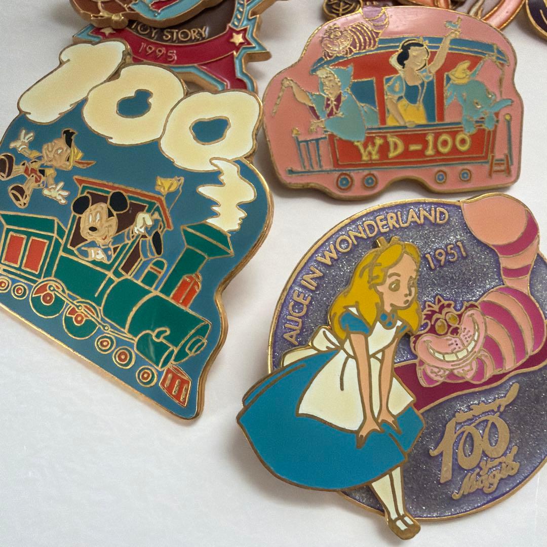 ディズニー ランド シー ウォルト・ディズニー 100周年 ピンズ ピンバッジ
